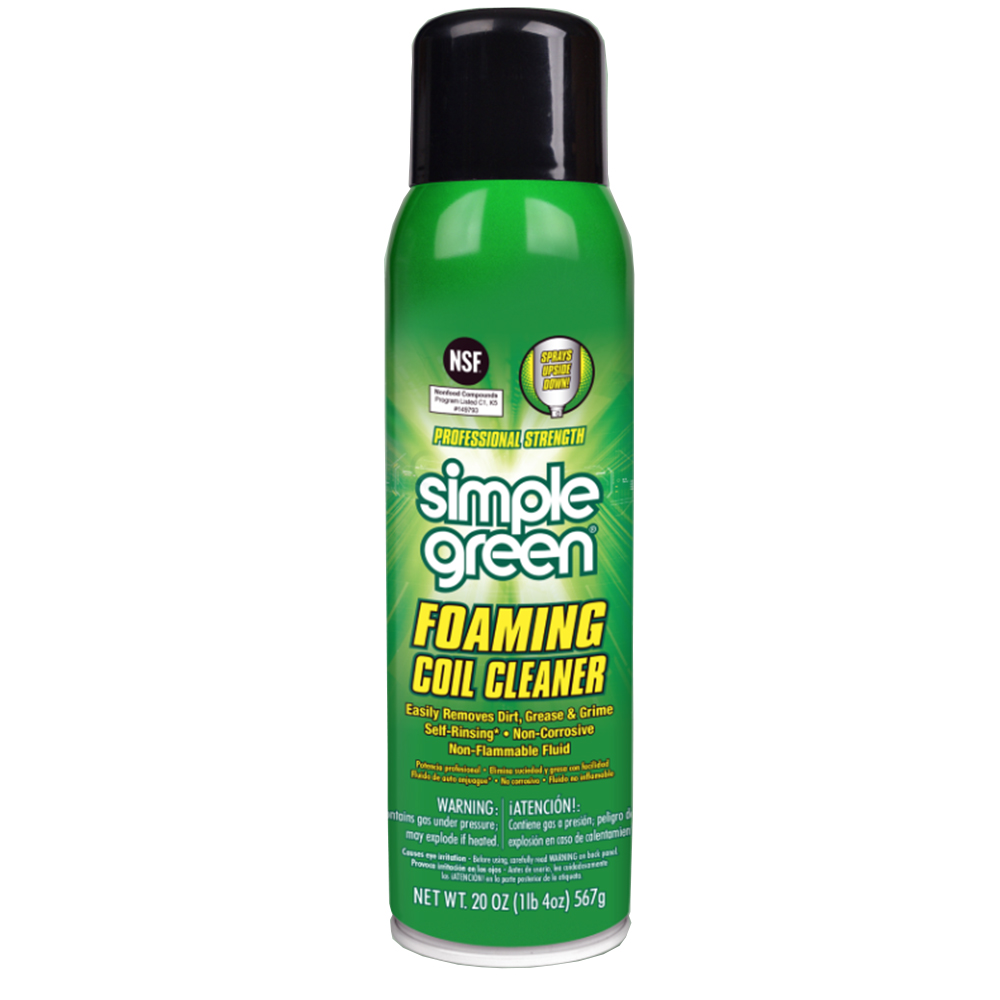 Simple Green Aerosol Foaming Coil Cleaner from GME Supply